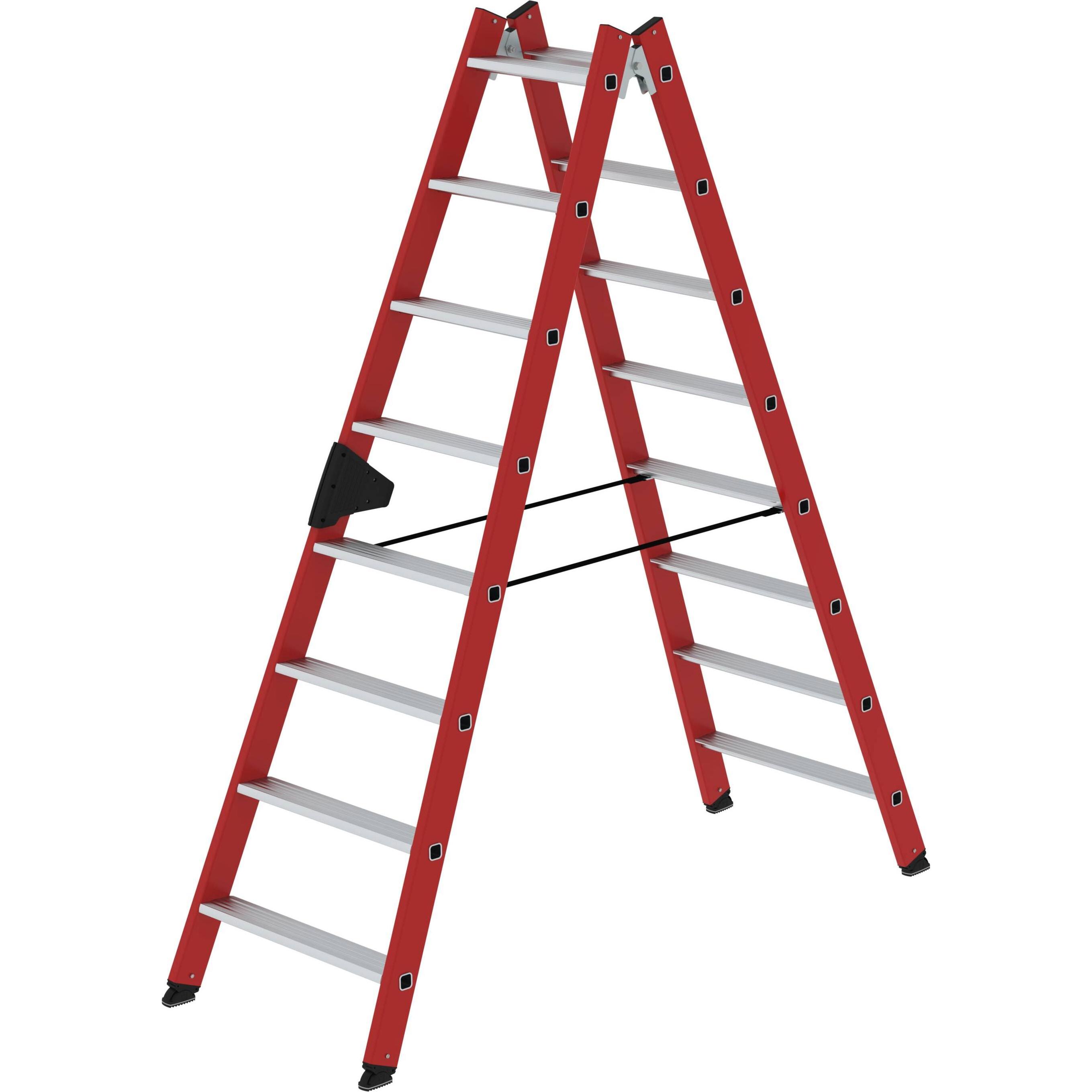 Munk Scala a Pioli Doppia 2x8 Gradini - Accesso Bilaterale GRP/Alluminio (210cm)