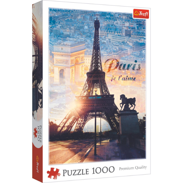 Puzzle Trefl Parigi: 1000 Pezzi – Alba nella Ville Lumière