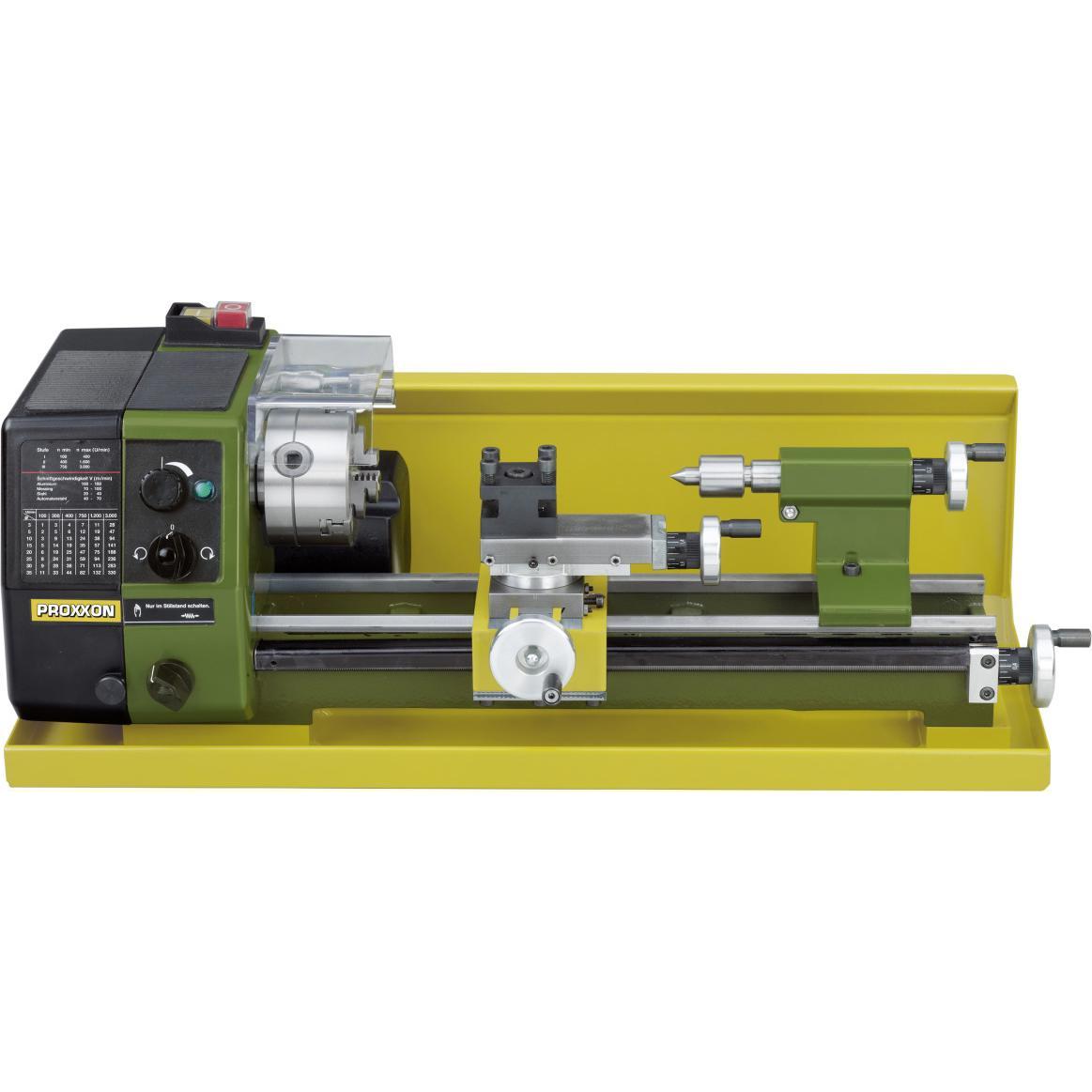 Proxxon: Porta Trucioli con Paraspruzzi - Lamiera Acciaio 1,5mm