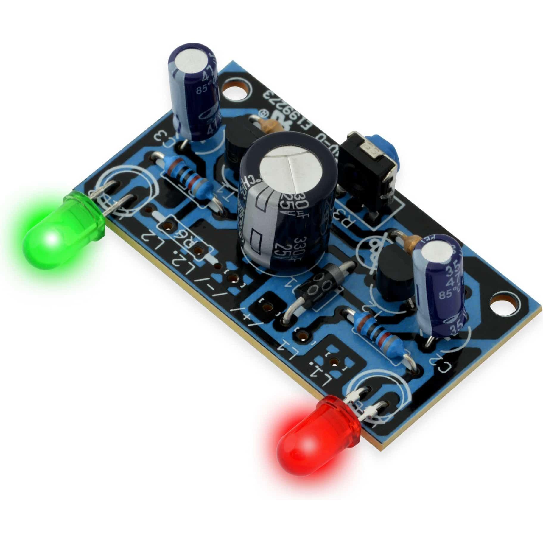 Kemo B003: Kit Lampade Lampeggianti Applique & Plafoniera