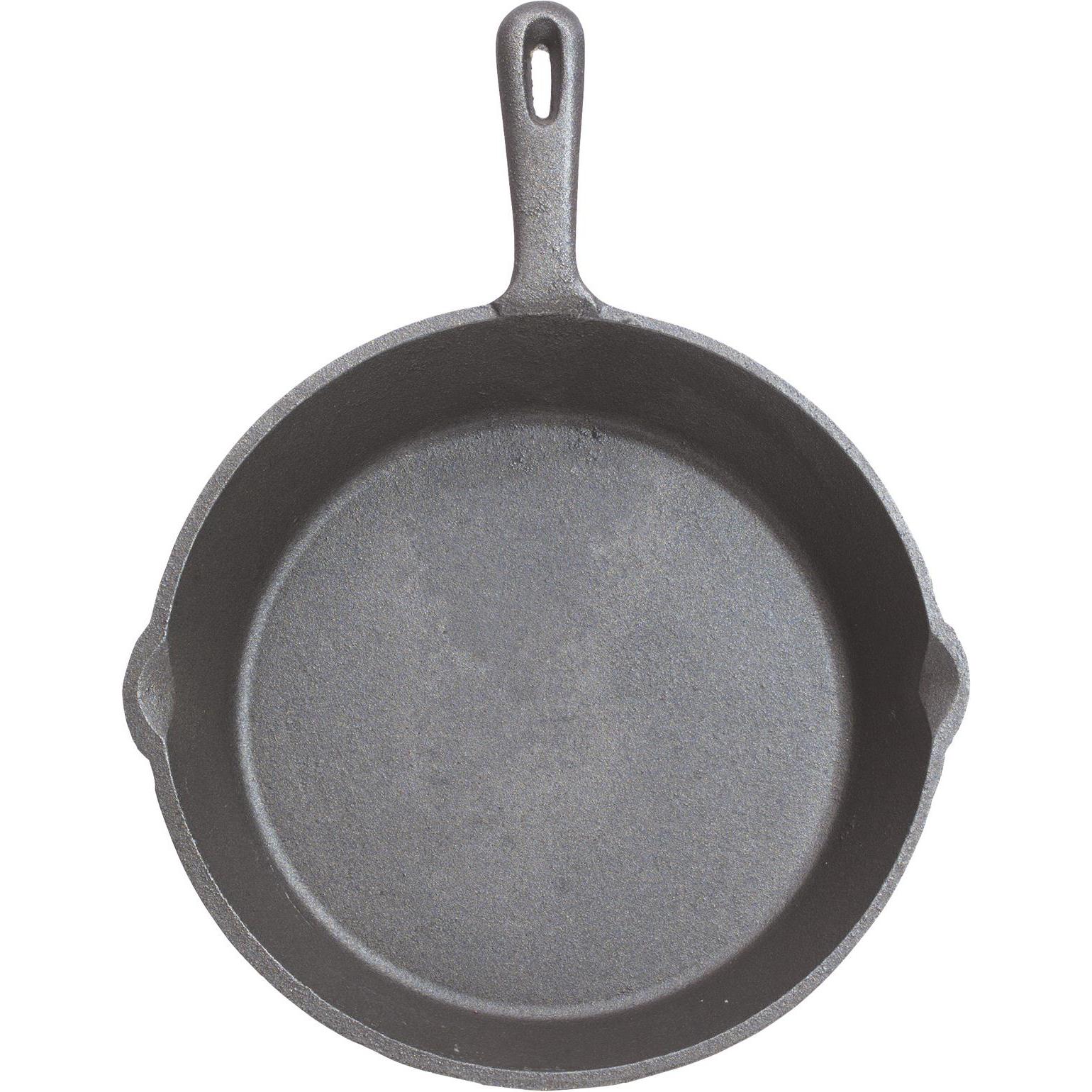 Kitchen Craft Deluxe: Padella + Pentola in Ghisa, Colore Nero