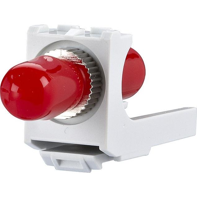 Metz Connect BTR Op-DAT modul ST Accoppiamento passante ottico ST grigio chiaro (Scatola di connessione via cavo), Accessori di rete