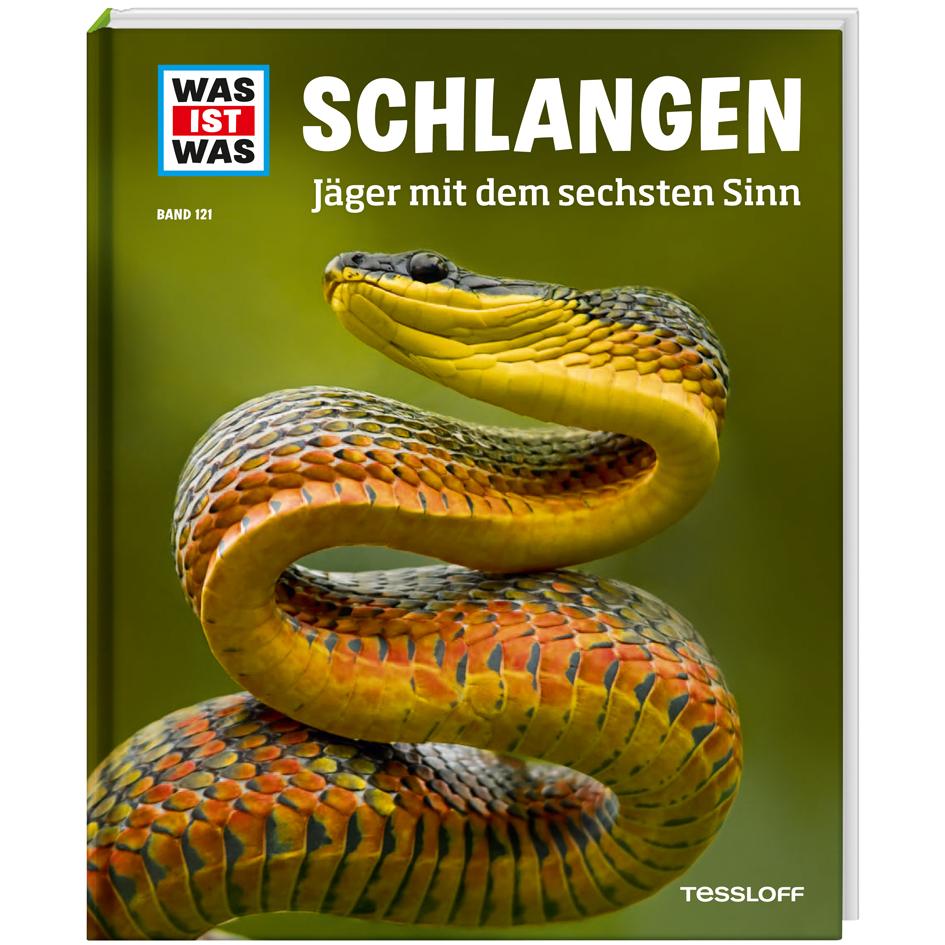 Was ist Was Schlangen. Jäger mit dem sechsten Sinn, Libro per bambini di Nicolai Shirawski, Johann Brandstetter