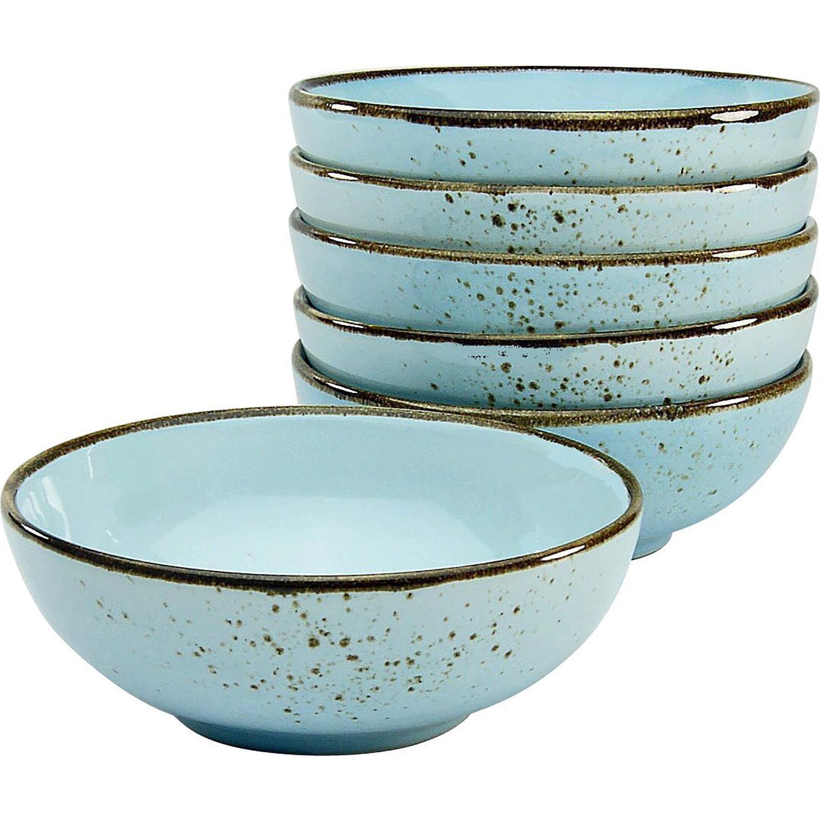 CreaTable Collezione Natura: Ciotola + Scodella, Blu