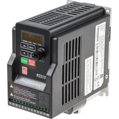 RS PRO Convertitore di Frequenza Inverter 0.4KW 0.50HP con Filtro