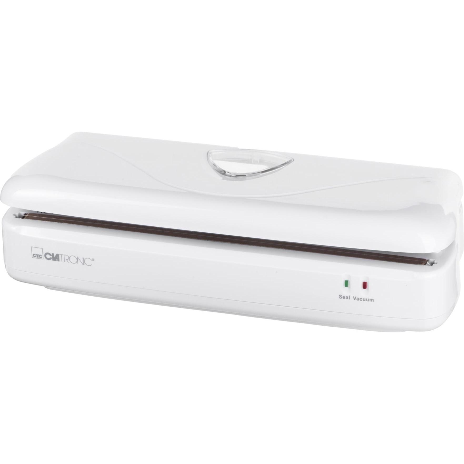 Clatronic FS 3261: Sigillatore per Alimenti a Sottovuoto, Bianco