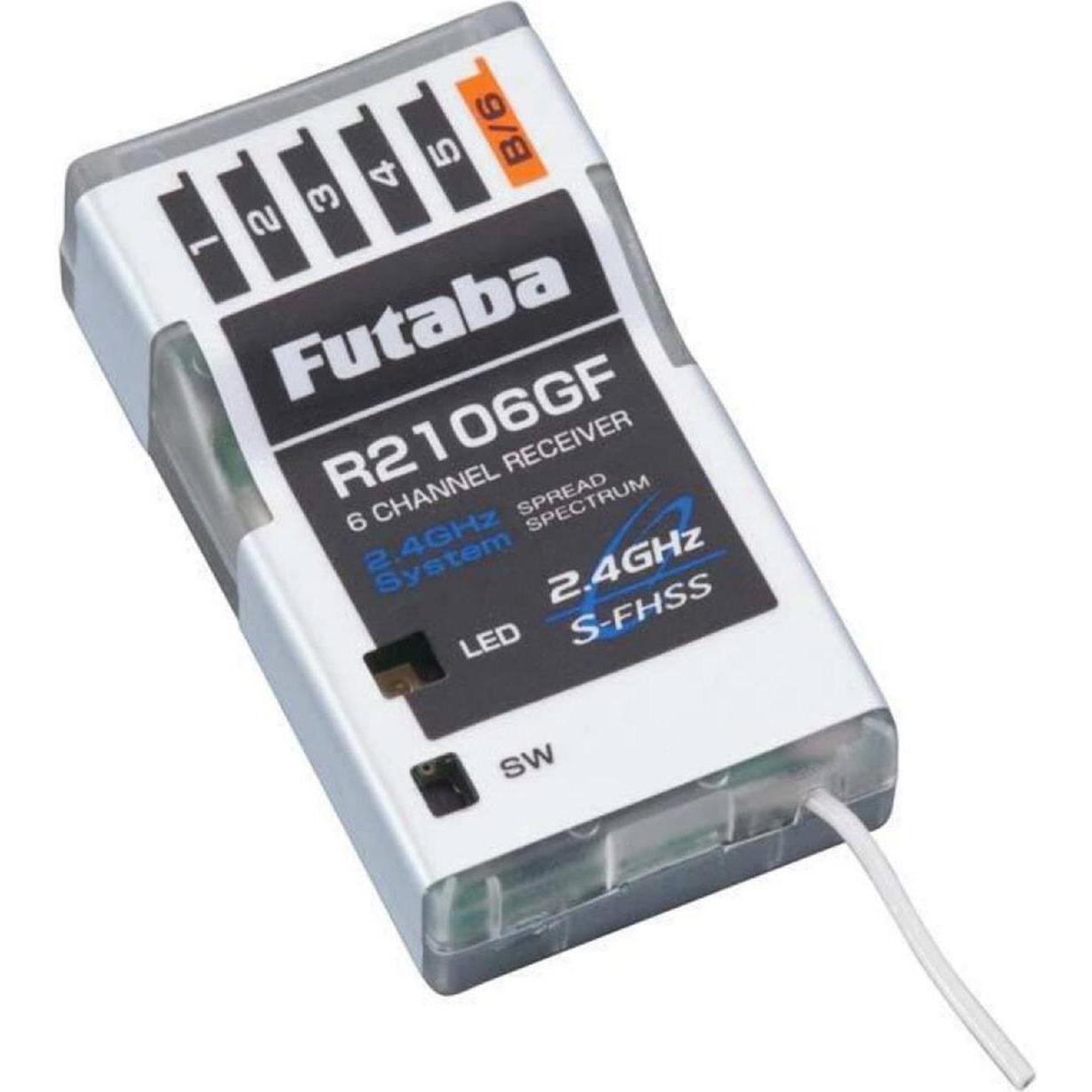 Futaba R2106gf S-Fhss/Hv: Ricevitore 2.4 GHz a 6 Canali