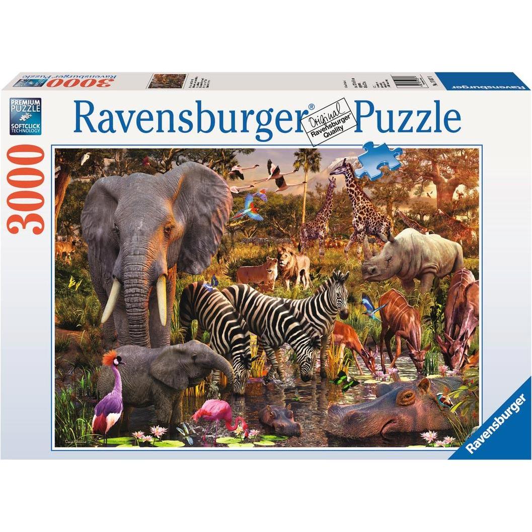 Ravensburger Fauna Africana: Puzzle da 3000 Pezzi