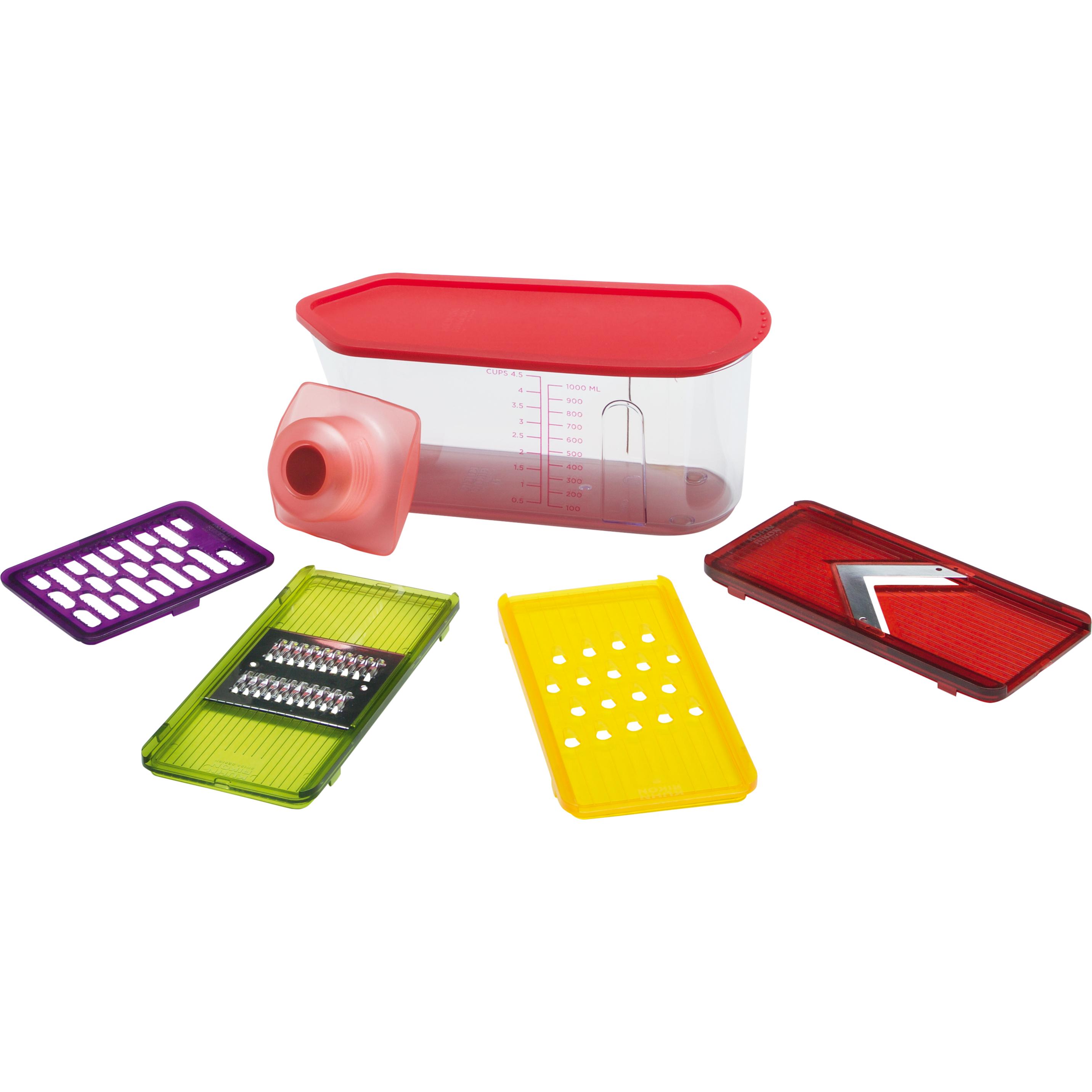 Kuhn Rikon Multi-mandolina e Grattugia, Modello Rosso