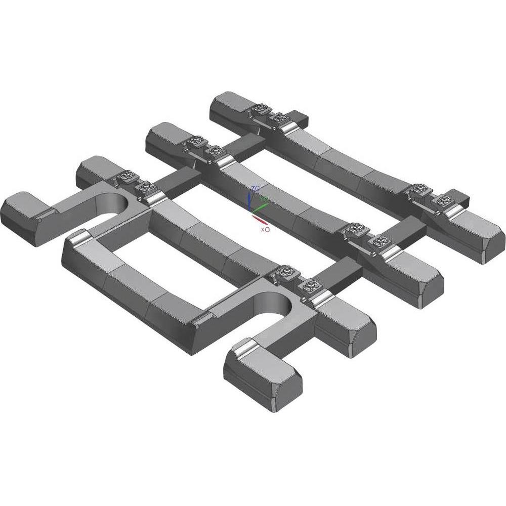 Piko Traversine 31mm per Traccia Flessibile H0 + Traversine in Cemento