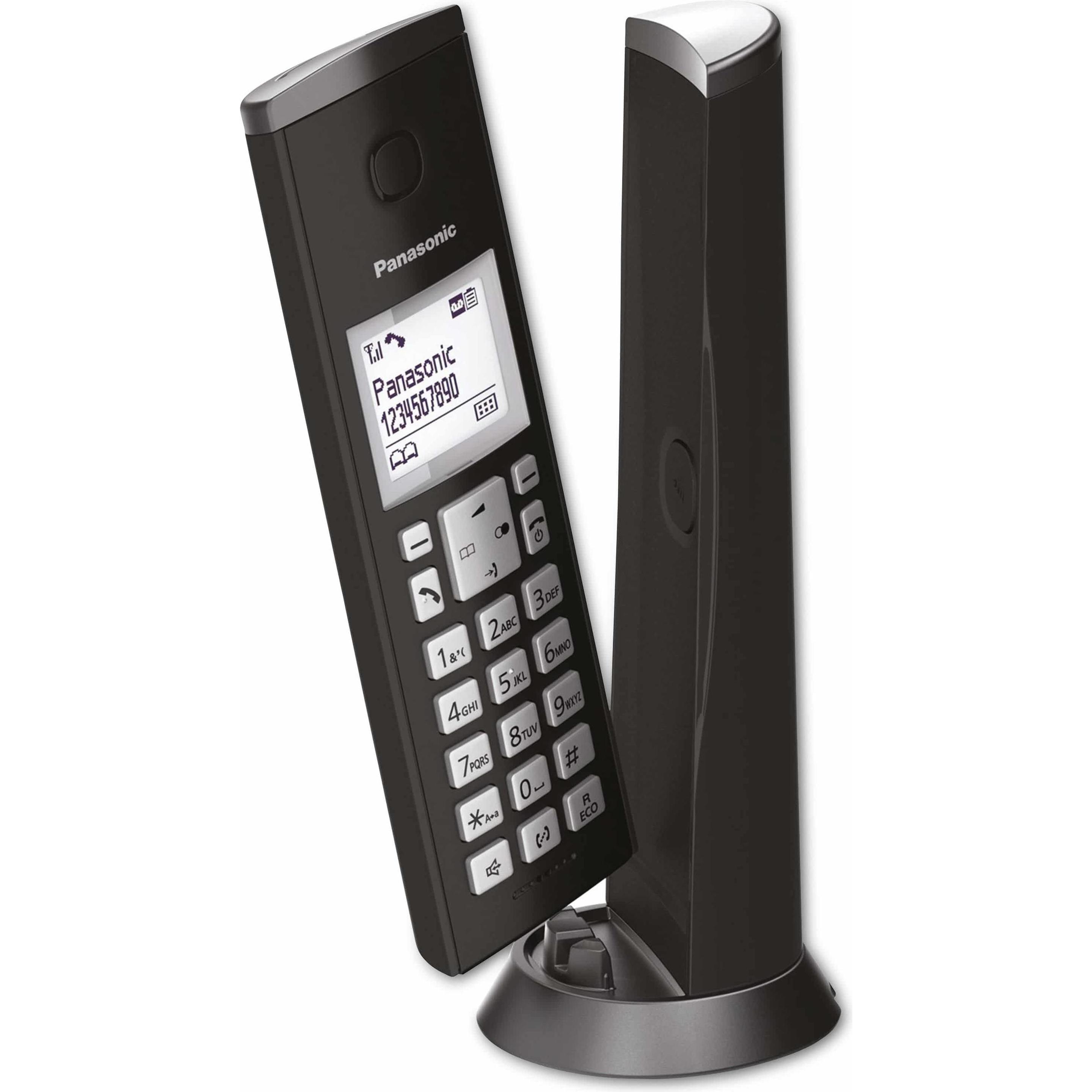 Panasonic KX-TGK220GB, Telefono, Nero
