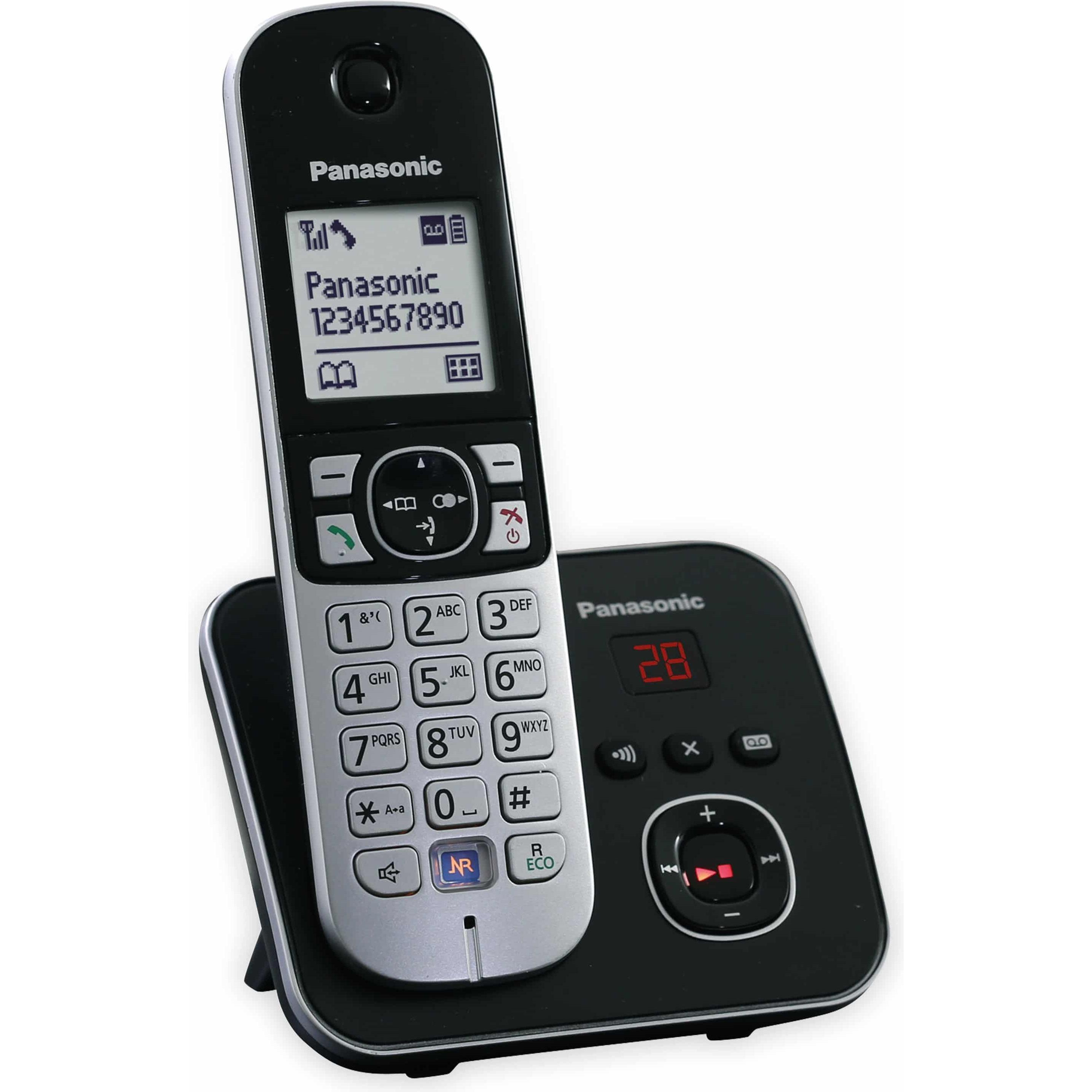 Panasonic KX-TG6821, Telefono, Nero