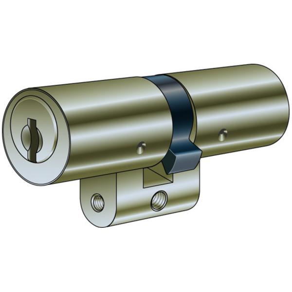 Kaba: Cilindro Doppio (Tipo 1515) in Ottone Nichelato