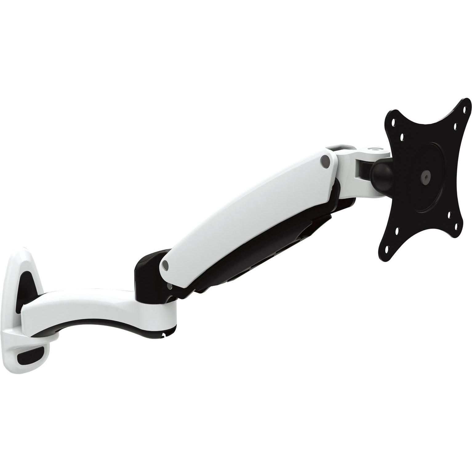 Jenimage FD130WM Wall Mount - 1 Monitor Tilt -90 a +85 gradi Ruota 180 gradi Pan 360 gradi per... (Muro, 36"), Supporto per monitor, Nero