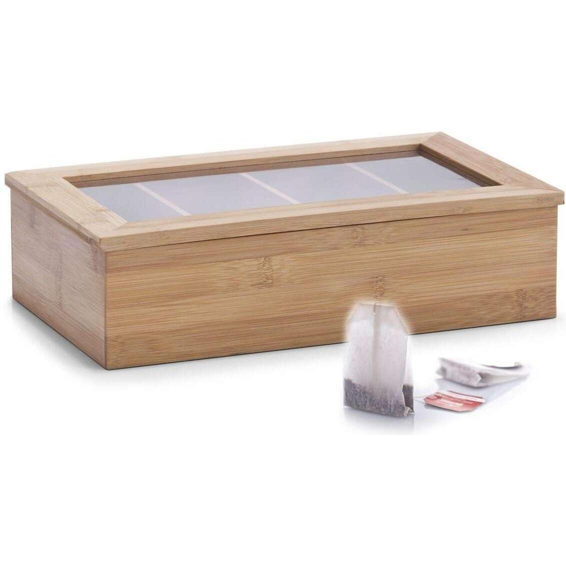 Zeller Present Scatola per Tè Lucy: Organizzazione e Conservazione