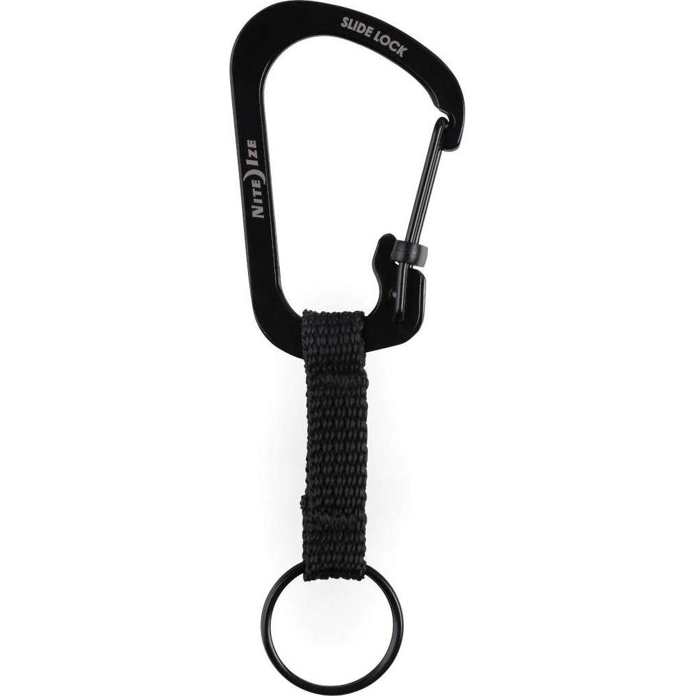 Nite Ize: Portachiavi a Moschettone Unisex Grigio & Nero