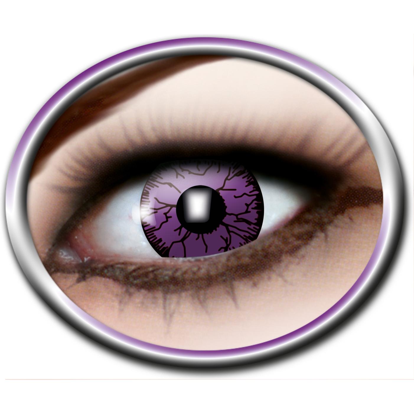 Zoelibat: Lenti a Contatto Colorate 'Mostro' (Viola)