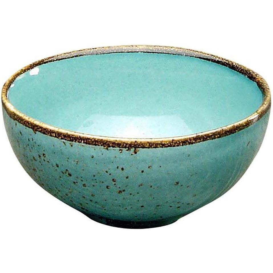 CreaTable Collezione Natura: Ciotola + Scodella, Blu (Set da 6)