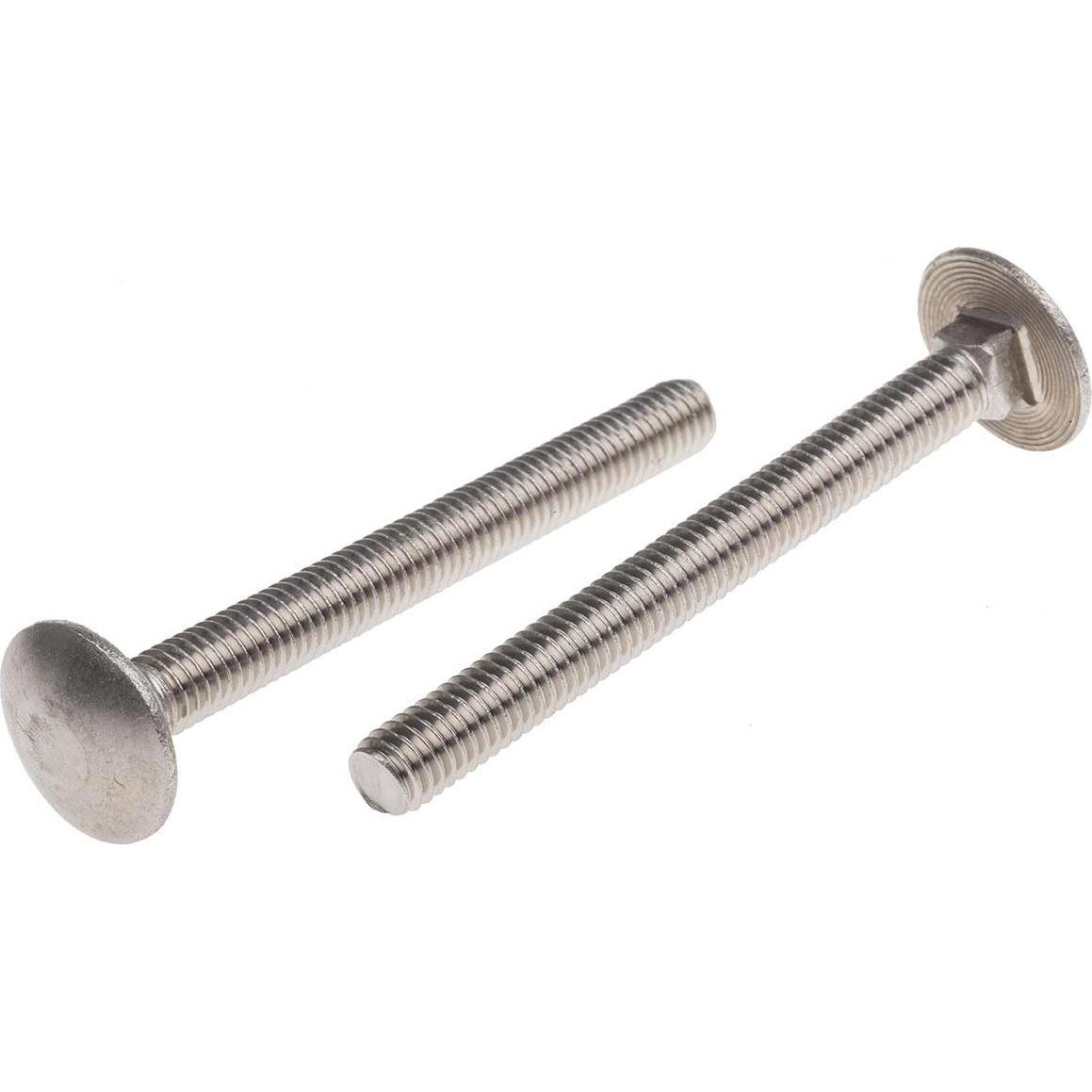 RS PRO, Viti, 6X60 Coach Bolts A2 in acciaio inossidabile