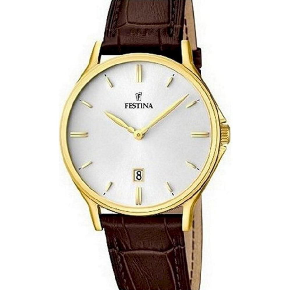 Festina: Orologio da Polso Classico in Oro - 39mm