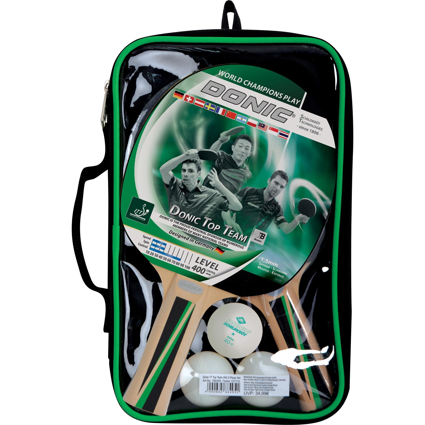 Donic Schildkröt: Racchetta da Ping Pong Top Team Level 400