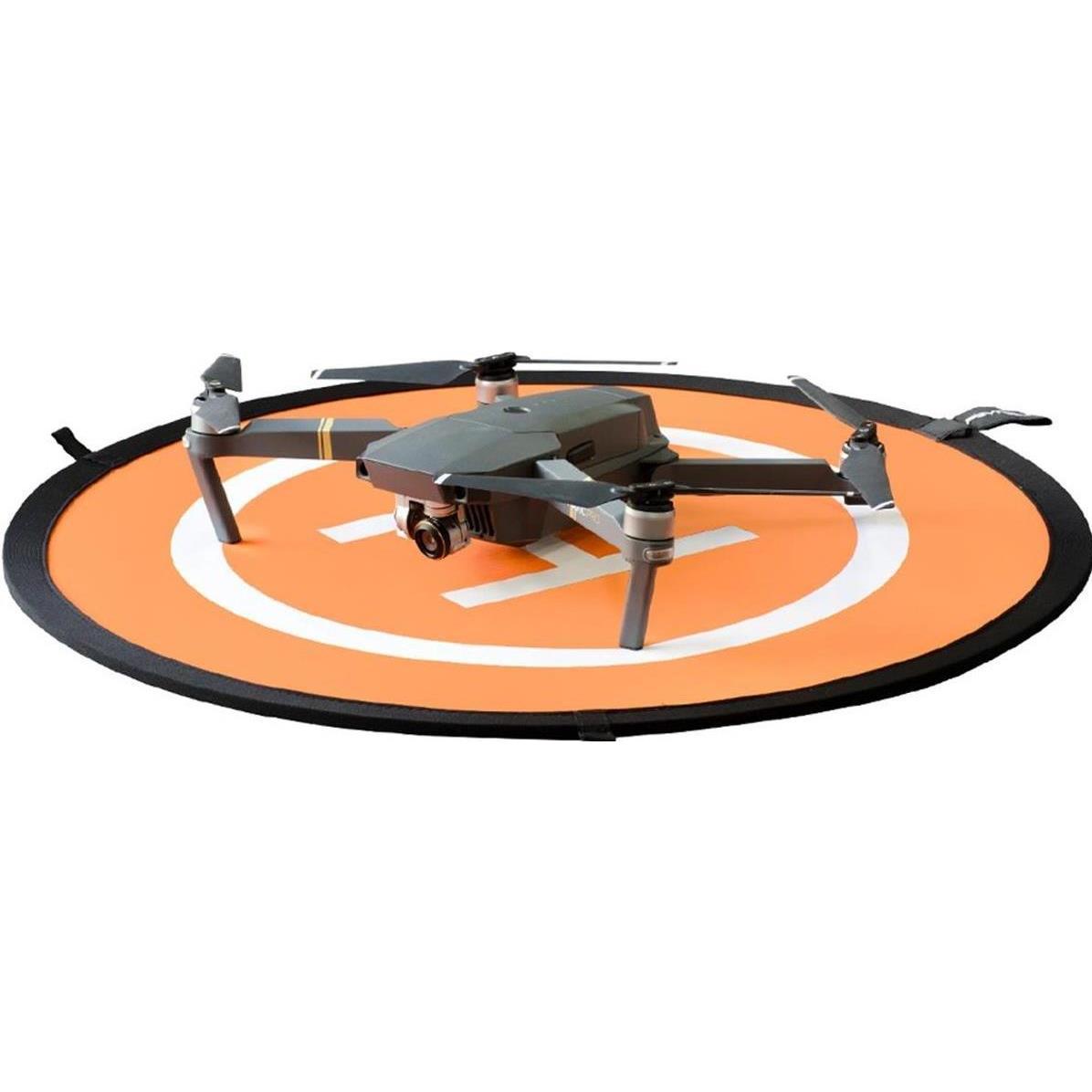 Pgytech Pianerottolo di atterraggio Piccolo (Sito di atterraggio del drone, Universale), Accessori per droni, Blu, Arancia