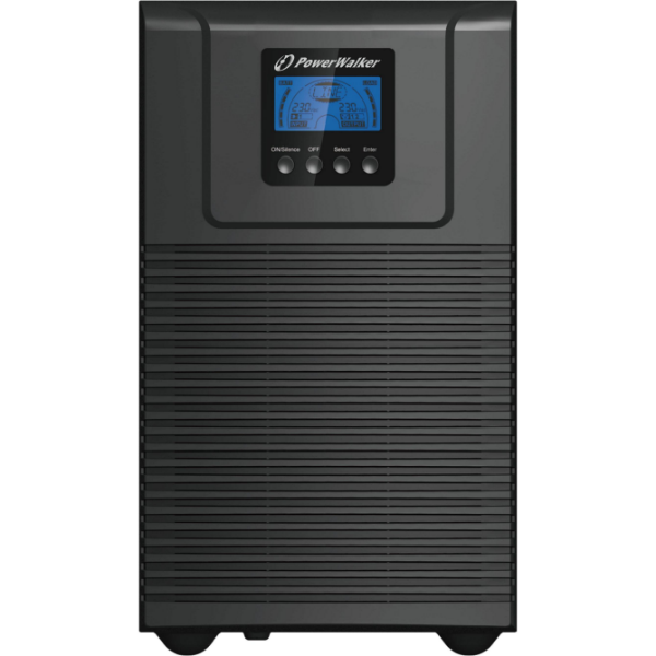 Powerwalker VFI 2000 TG 2000VA 1800W Online UPS Tower doppio convertitore SNMP Slot HID (2000 VA, 1800 W, Doppio convertitore online UPS), UPS