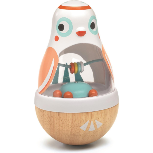 Djeco Uomo in piedi: il gioco che fa muovere la gallina!