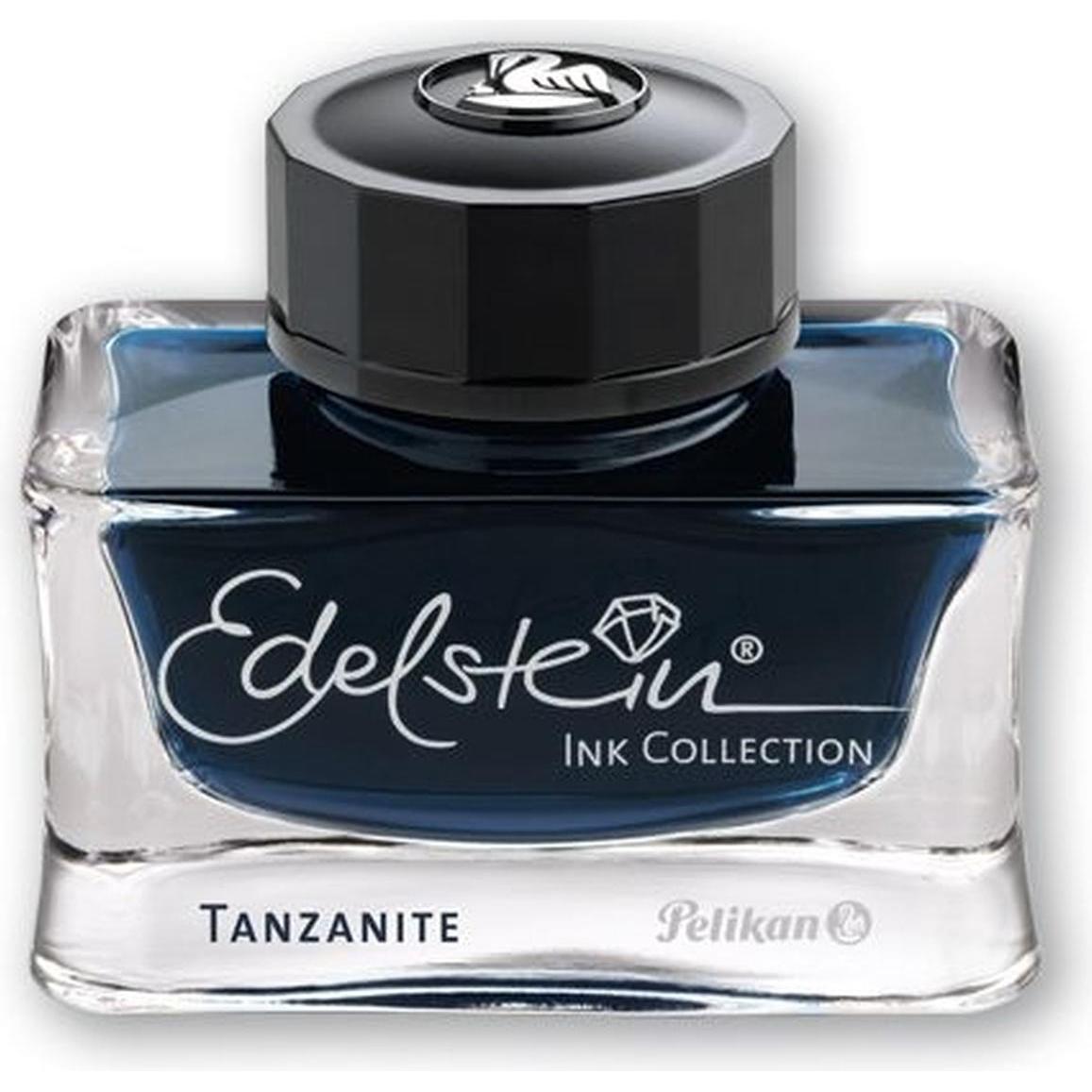 Pelikan: Cartucce di Ricambio con Inchiostro Tanzanite (Calamaio, Blu, Nero)