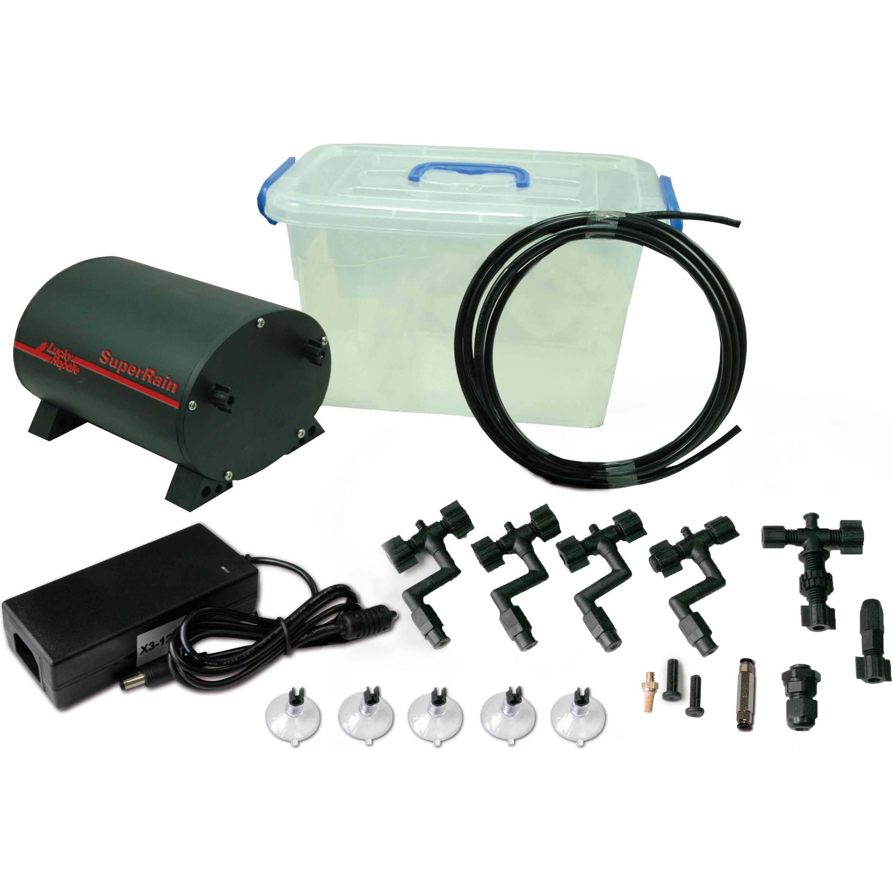 Lucky Reptile Super pioggia II: Sistema di Irrigazione Terrario Avanzato