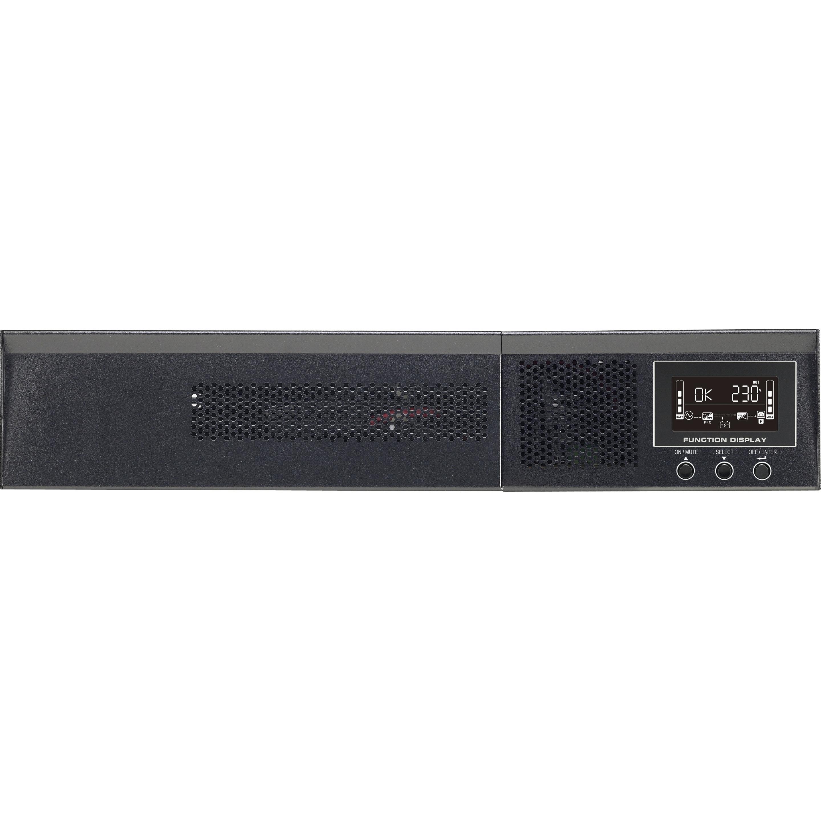 Powerwalker VFI 1500 RMG PF1 1500VA / 1500W Online UPS Tower/Rack doppia conversione SNMP Slot Power Factor One (1500 VA, 1500 W, Doppio convertitore online UPS), UPS