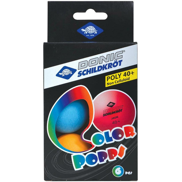 Donic Schildkröt, Pallina da Ping-Pong, (6 pz.)