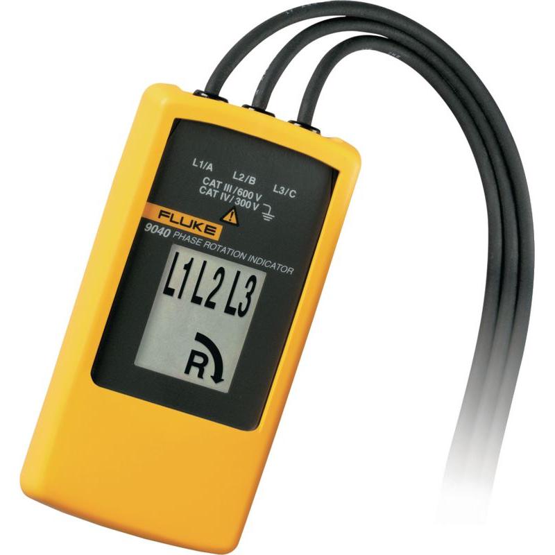 Fluke 9040: Multimetro per Rotazione di Fase (CAT III 600V, CAT IV 300V)
