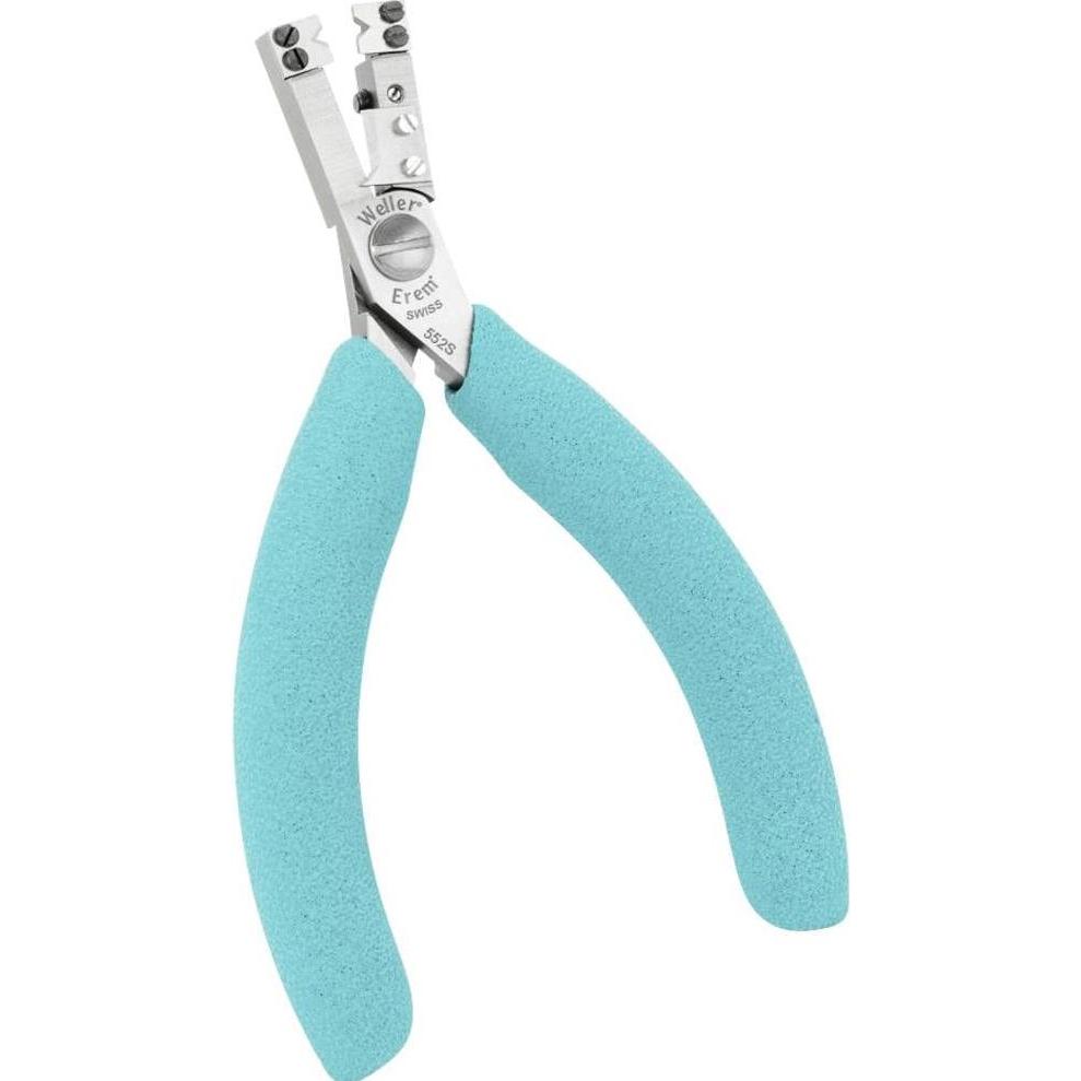 Weller Erem 552S: Pinza Spelafili Lunga 120mm per Fibra Ottica