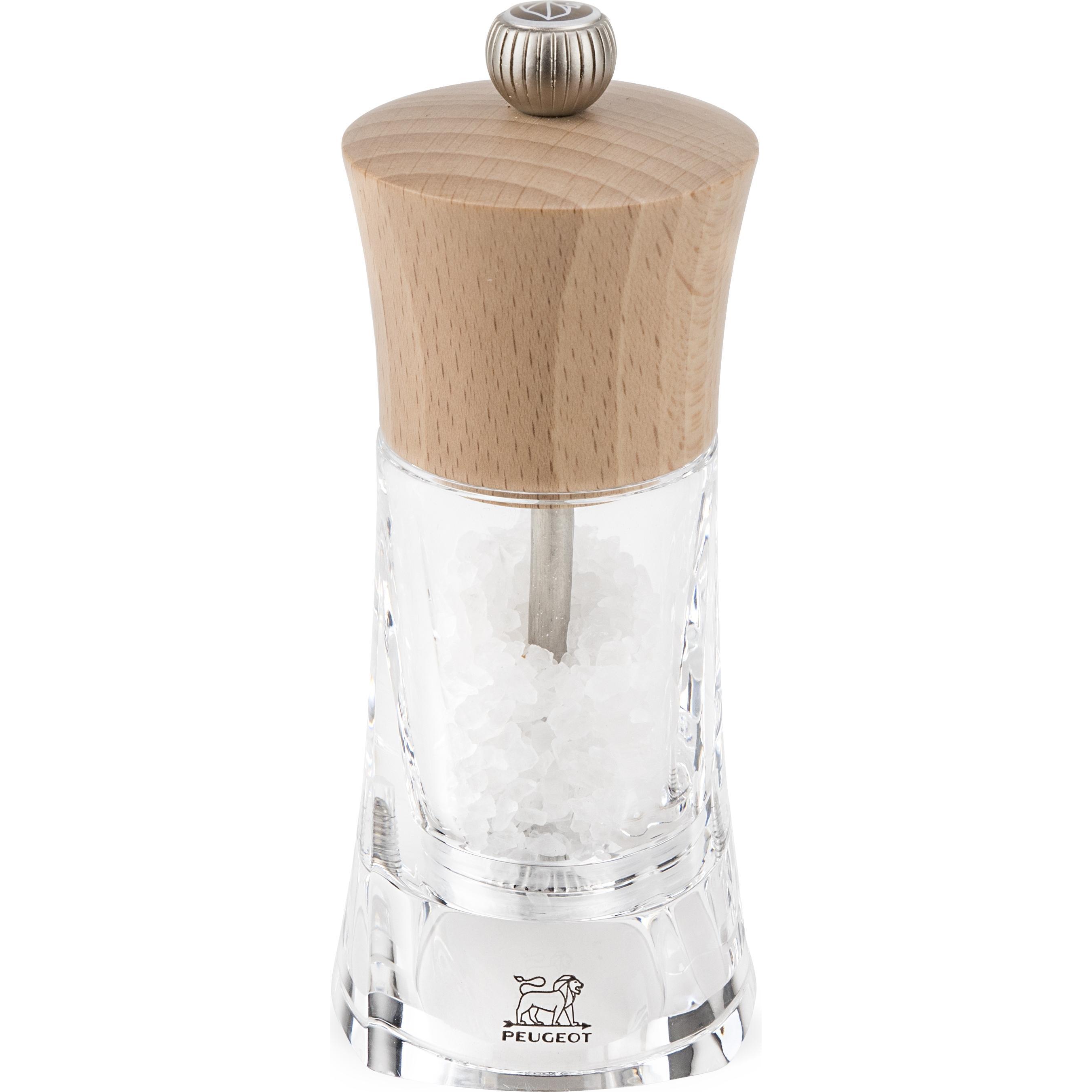 Peugeot Oleron: Macinapepe in Legno e Trasparente - Marrone e Spargispezie