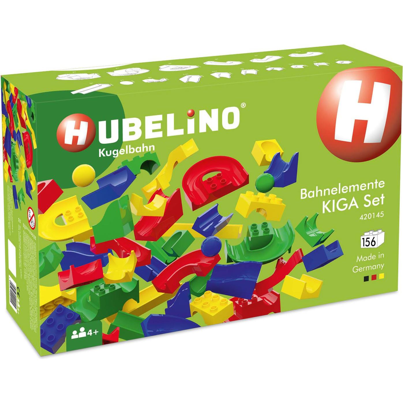 Hubelino KIGA Set Elementi Ferroviari 2018 - 156 Parti (SCUOLA)