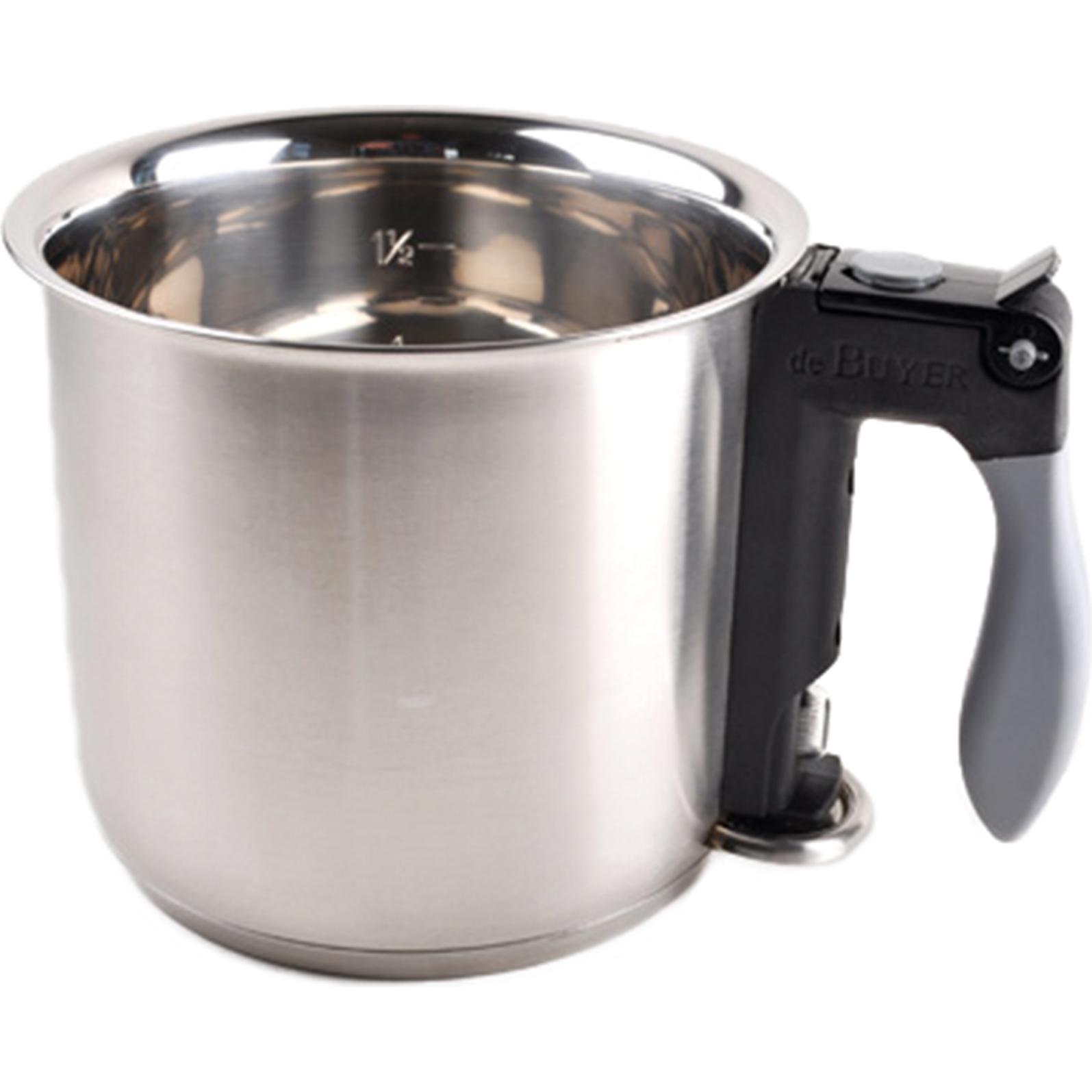 de Buyer Bagnomaria: Padella + Pentola in Argento