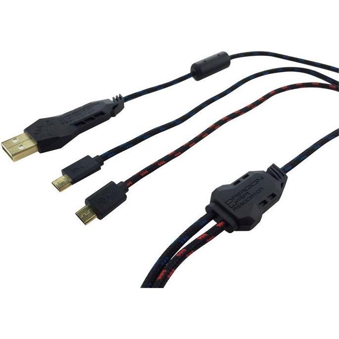 Dragon War Doppio cavo di ricarica turbo (PS4), Accessori per controller gaming