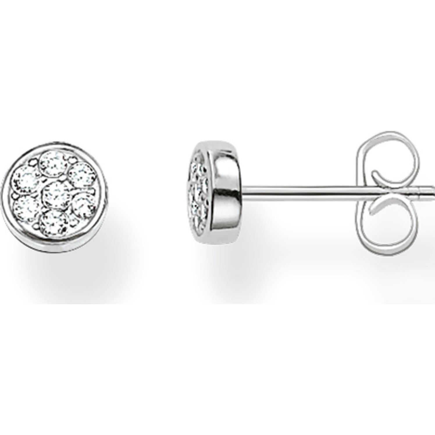 Thomas Sabo: Orecchini Sparkling Circles in Argento 925
