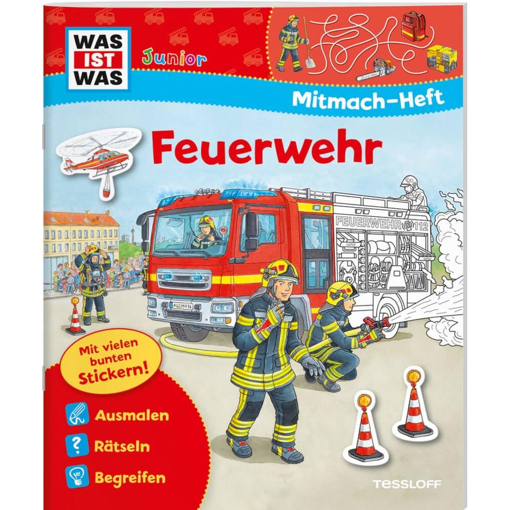 Mitmach-Heft Feuerwehr: Libro per Bambini di Achim Schuhmann, Markus Humbach e Sabine Schuck
