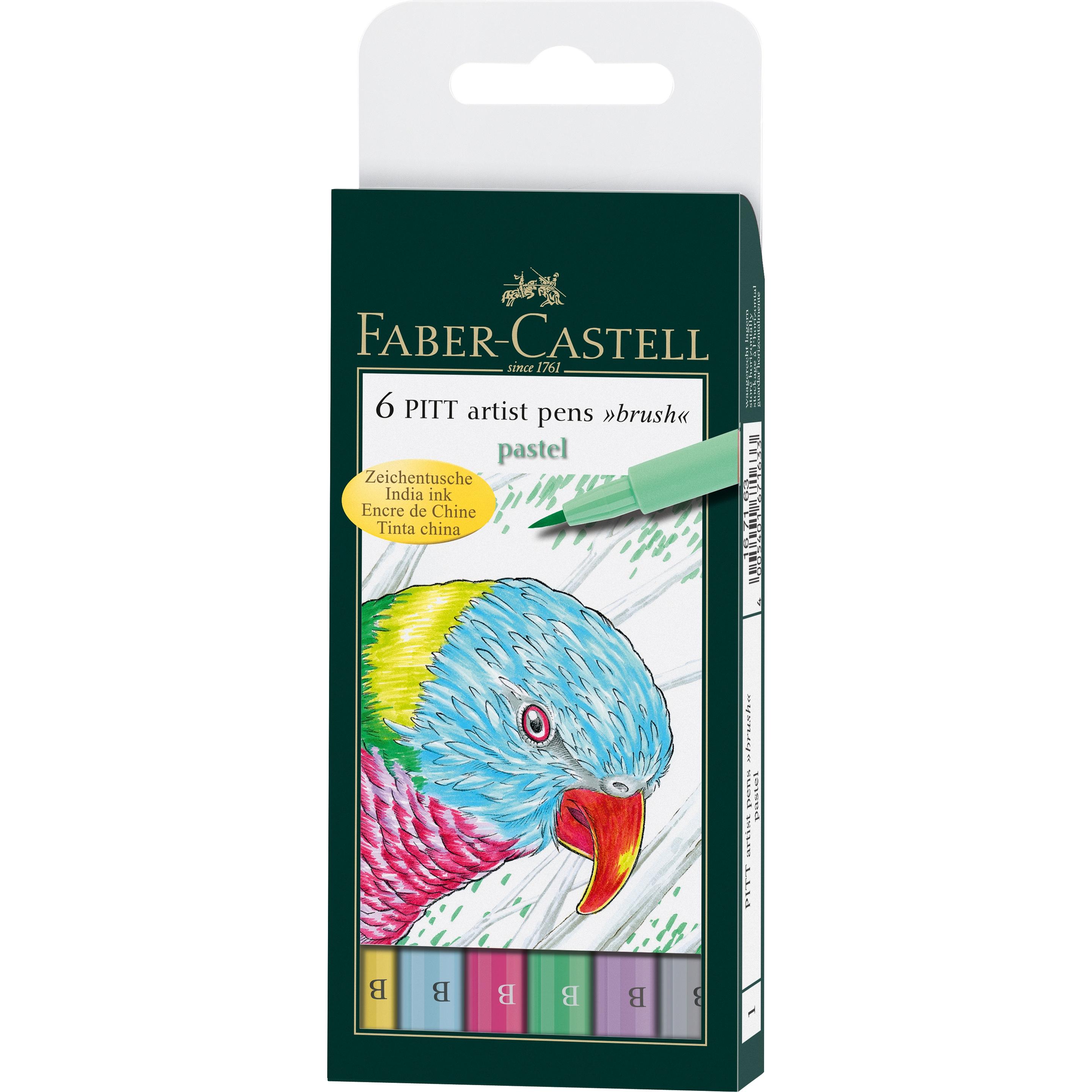 Faber-Castell, Pastelli Künstlerstift: Set Multicolore (6 Pezzi)