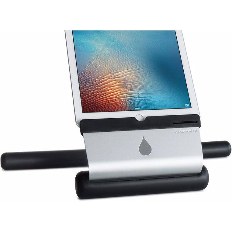 Raindesign Rain Design iRest, Supporto per tablet, Nero, Argento