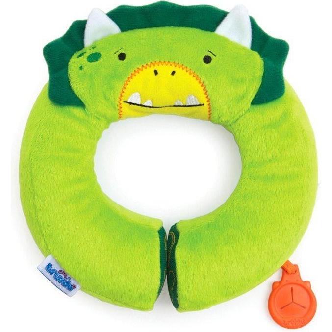 Trunki: Dudley Dino, Cuscino Viaggio Verde (2-5 anni)