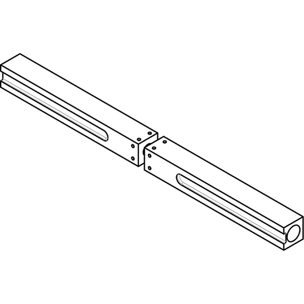 MSL: Maniglia con Guarnizione, Perni di Collegamento 5968 per Serrature e GLUTZ (Maniglia Porte)