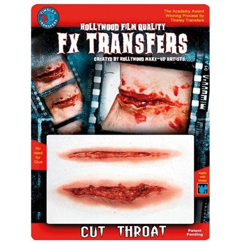 Metamorph Kehlenschnitt - 3D Tattoo: Effetto Ferita Realistico