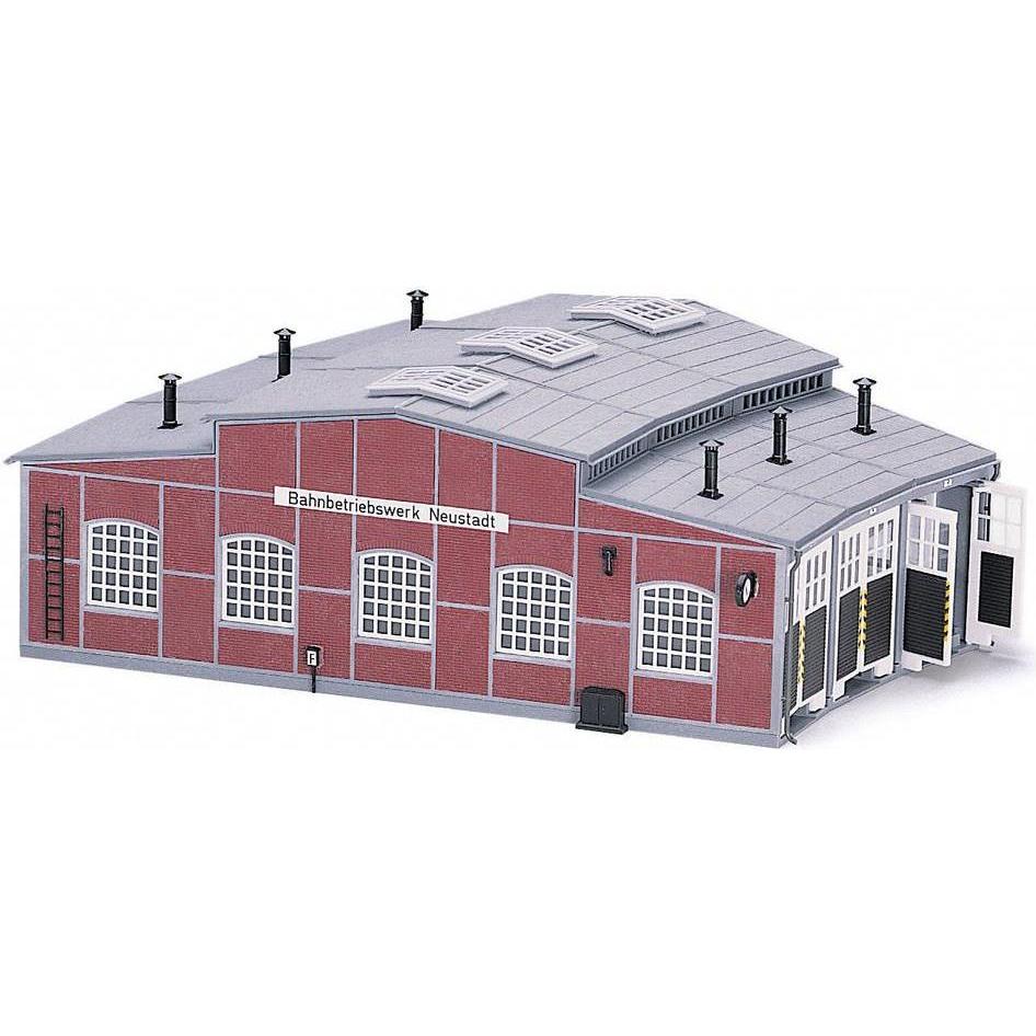 Kit Fleischmann 6476 H0: Deposito Locomotive a Forma di Tondo