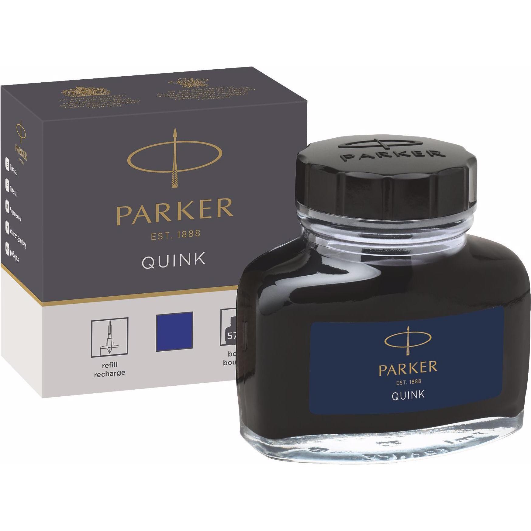 Parker Pen: Ricariche Quink (Calamaio Blu)
