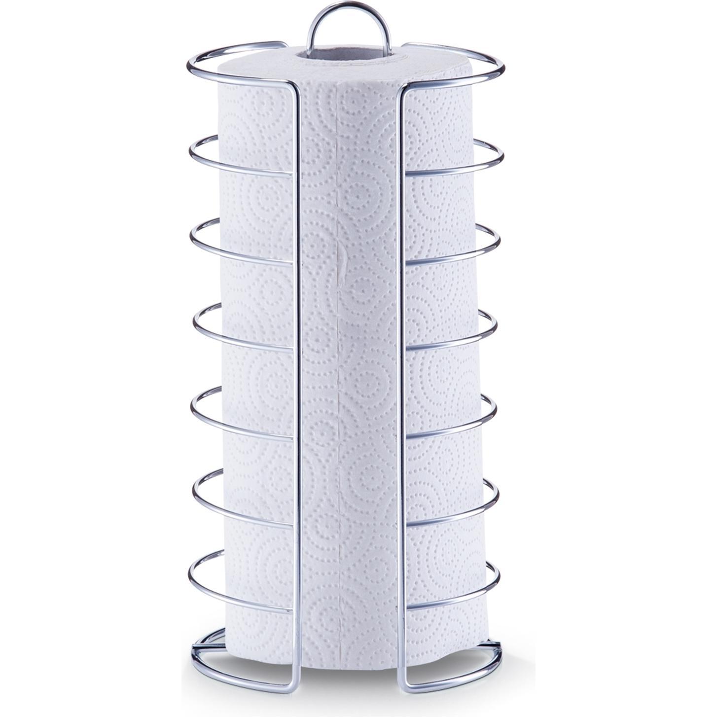 Zeller Present Porta Rotolo GENESIO Argento - Cucina