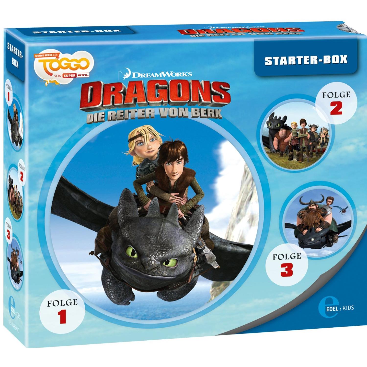 Scatola di Avvio Draghi: Audiolibri di 'I Cavalieri di Berk'