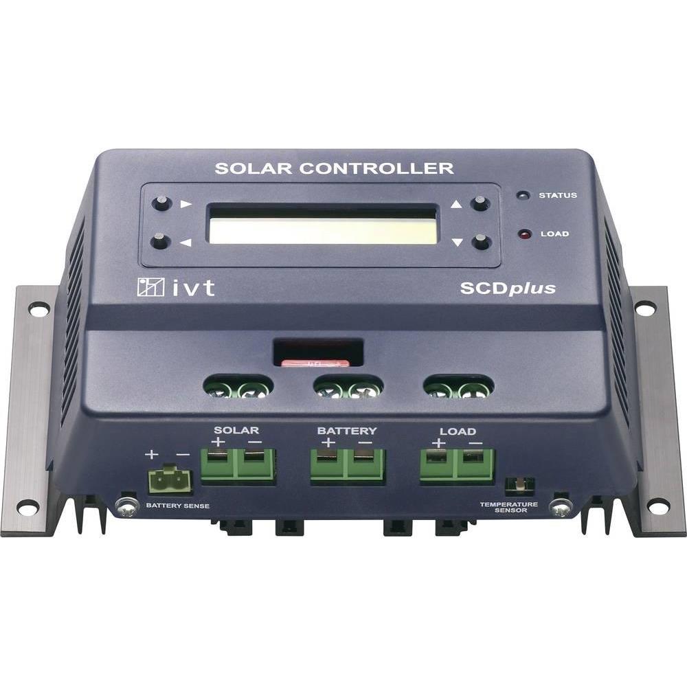 IVT SCDplus 40A PWM: Controllore di Carica Solare per Batterie 12/24V